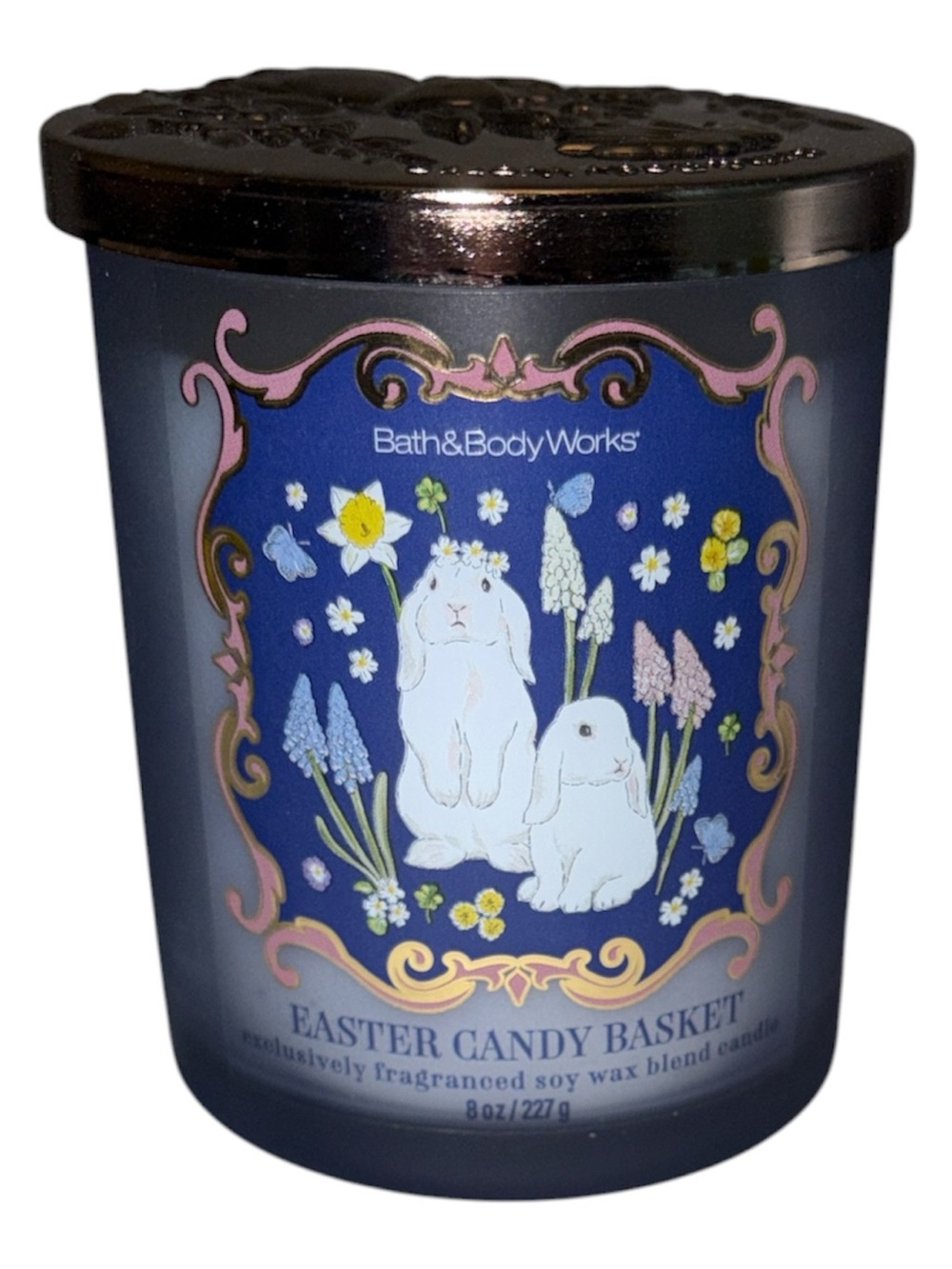 Bath & Body Works single wick Easter Candle jellybean/orange vanilla crème new